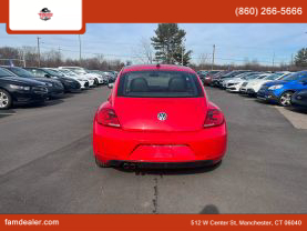 2013 VOLKSWAGEN BEETLE HATCHBACK RED MANUAL - Faris Auto Mall