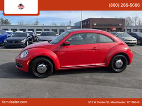 2013 VOLKSWAGEN BEETLE HATCHBACK RED MANUAL - Faris Auto Mall