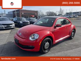 2013 VOLKSWAGEN BEETLE HATCHBACK RED MANUAL - Faris Auto Mall