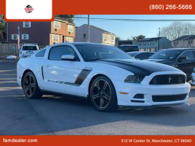 2013 FORD MUSTANG COUPE WHITE MANUAL - Faris Auto Mall
