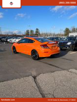 2014 HONDA CIVIC COUPE ORANGE - - Faris Auto Mall