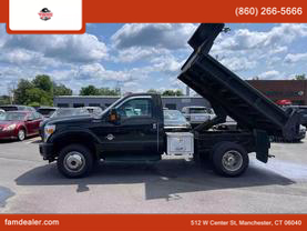 2014 FORD F350 SUPER DUTY REGULAR CAB & CHASSIS CAB_CHASSIS BLACK AUTOMATIC - Faris Auto Mall