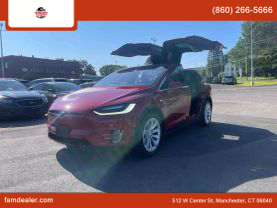 2017 TESLA MODEL X SUV RED - - Faris Auto Mall