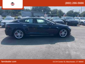 2015 TESLA MODEL S SEDAN BLUE - - Faris Auto Mall