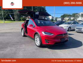 2017 TESLA MODEL X SUV RED - - Faris Auto Mall