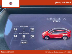 2017 TESLA MODEL X SUV RED - - Faris Auto Mall