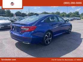 2018 HONDA ACCORD SEDAN BLUE - - Faris Auto Mall