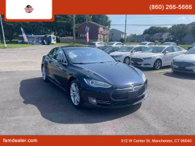 2015 TESLA MODEL S SEDAN BLUE - - Faris Auto Mall