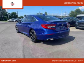 2018 HONDA ACCORD SEDAN BLUE - - Faris Auto Mall