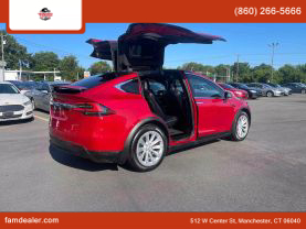 2017 TESLA MODEL X SUV RED - - Faris Auto Mall