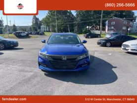 2018 HONDA ACCORD SEDAN BLUE AUTOMATIC - Faris Auto Mall