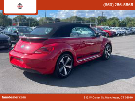 2014 VOLKSWAGEN BEETLE CONVERTIBLE RED AUTOMATIC - Faris Auto Mall