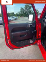 2020 JEEP WRANGLER SUV RED MANUAL - Faris Auto Mall