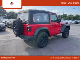 2020 JEEP WRANGLER SUV RED MANUAL - Faris Auto Mall