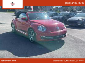 2014 VOLKSWAGEN BEETLE CONVERTIBLE RED AUTOMATIC - Faris Auto Mall