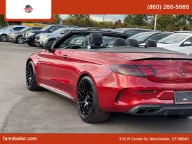 2017 MERCEDES-BENZ MERCEDES-AMG C-CLASS CONVERTIBLE RED AUTOMATIC - Faris Auto Mall