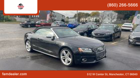 2012 AUDI S5 CONVERTIBLE BLACK AUTOMATIC - Faris Auto Mall