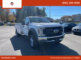 2018 FORD F450 SUPER DUTY REGULAR CAB & CHASSIS CAB & CHASSIS WHITE AUTOMATIC - Faris Auto Mall