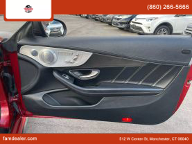 2017 MERCEDES-BENZ MERCEDES-AMG C-CLASS CONVERTIBLE RED AUTOMATIC - Faris Auto Mall