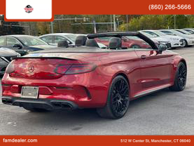 2017 MERCEDES-BENZ MERCEDES-AMG C-CLASS CONVERTIBLE RED AUTOMATIC - Faris Auto Mall