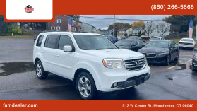 2013 HONDA PILOT SUV WHITE AUTOMATIC - Faris Auto Mall