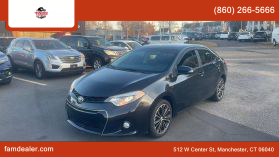 2016 TOYOTA COROLLA SEDAN BLACK - - Faris Auto Mall