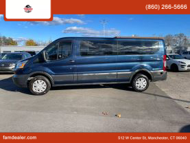 2018 FORD TRANSIT 350 WAGON PASSENGER BLUE AUTOMATIC - Faris Auto Mall