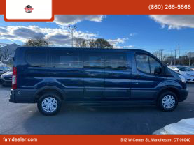 2018 FORD TRANSIT 350 WAGON PASSENGER BLUE AUTOMATIC - Faris Auto Mall