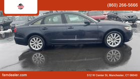 2013 AUDI A6 SEDAN BLUE AUTOMATIC - Faris Auto Mall