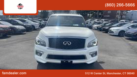 2015 INFINITI QX80 SUV WHITE AUTOMATIC - Faris Auto Mall