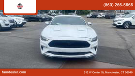 2018 FORD MUSTANG COUPE WHITE MANUAL - Faris Auto Mall