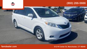 2013 TOYOTA SIENNA PASSENGER WHITE AUTOMATIC - Faris Auto Mall