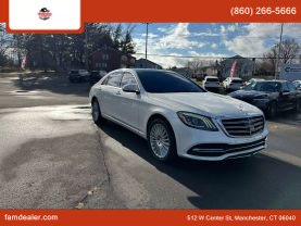 2018 MERCEDES-BENZ S-CLASS SEDAN WHITE AUTOMATIC - Faris Auto Mall
