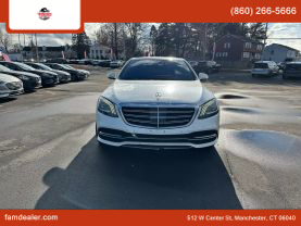 2018 MERCEDES-BENZ S-CLASS SEDAN WHITE AUTOMATIC - Faris Auto Mall
