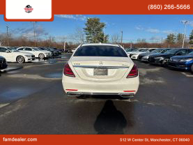 2018 MERCEDES-BENZ S-CLASS SEDAN WHITE AUTOMATIC - Faris Auto Mall