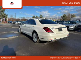 2018 MERCEDES-BENZ S-CLASS SEDAN WHITE AUTOMATIC - Faris Auto Mall