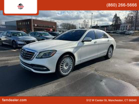 2018 MERCEDES-BENZ S-CLASS SEDAN WHITE AUTOMATIC - Faris Auto Mall