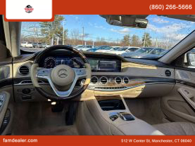 2018 MERCEDES-BENZ S-CLASS SEDAN WHITE AUTOMATIC - Faris Auto Mall