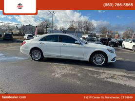 2018 MERCEDES-BENZ S-CLASS SEDAN WHITE AUTOMATIC - Faris Auto Mall