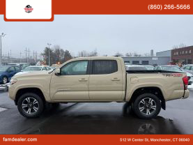 2017 TOYOTA TACOMA DOUBLE CAB PICKUP TAN AUTOMATIC - Faris Auto Mall