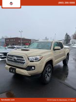 2017 TOYOTA TACOMA DOUBLE CAB PICKUP TAN AUTOMATIC - Faris Auto Mall