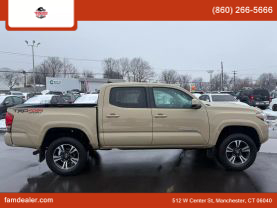 2017 TOYOTA TACOMA DOUBLE CAB PICKUP TAN AUTOMATIC - Faris Auto Mall