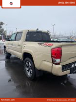 2017 TOYOTA TACOMA DOUBLE CAB PICKUP TAN AUTOMATIC - Faris Auto Mall