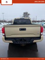2017 TOYOTA TACOMA DOUBLE CAB PICKUP TAN AUTOMATIC - Faris Auto Mall