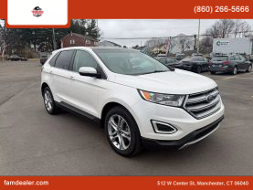 2018 FORD EDGE SUV WHITE AUTOMATIC - Faris Auto Mall