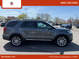 2017 FORD EXPLORER SUV GREY AUTOMATIC - Faris Auto Mall