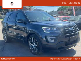 2017 FORD EXPLORER SUV GREY AUTOMATIC - Faris Auto Mall