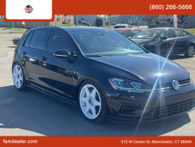 2018 VOLKSWAGEN GOLF R HATCHBACK BLACK MANUAL - Faris Auto Mall