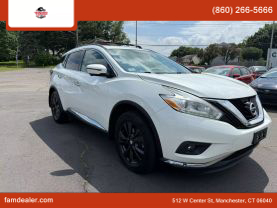 2017 NISSAN MURANO SUV WHITE AUTOMATIC - Faris Auto Mall