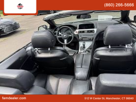 2015 BMW 6 SERIES CONVERTIBLE SILVER AUTOMATIC - Faris Auto Mall